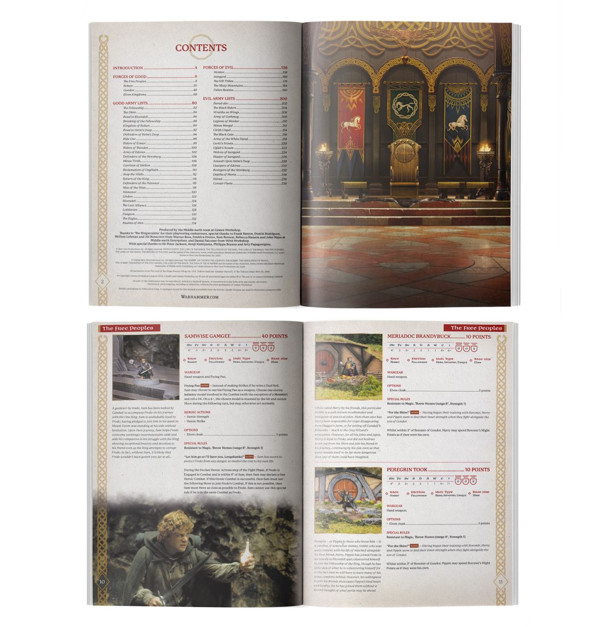 Middle-Earth SBG: Armies of the Lord of the Rings Book