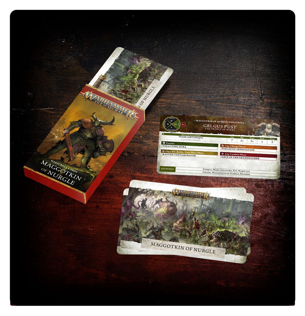 Warscrolls: Maggotkin of Nurgle