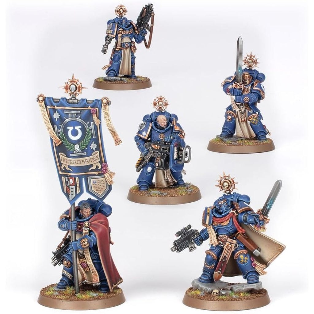 Games Workshop - Warhammer 40,000 - Space Marines: Company Heroes (2023 Edition), Blue