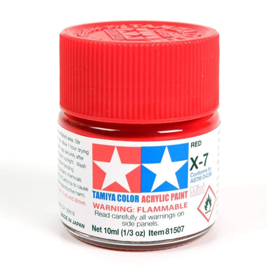 Tamiya Acrylic Paint Mini X-7 Red