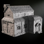 Medieval Scenery - Village House 28mm DND/Wargame/RPG Terrain