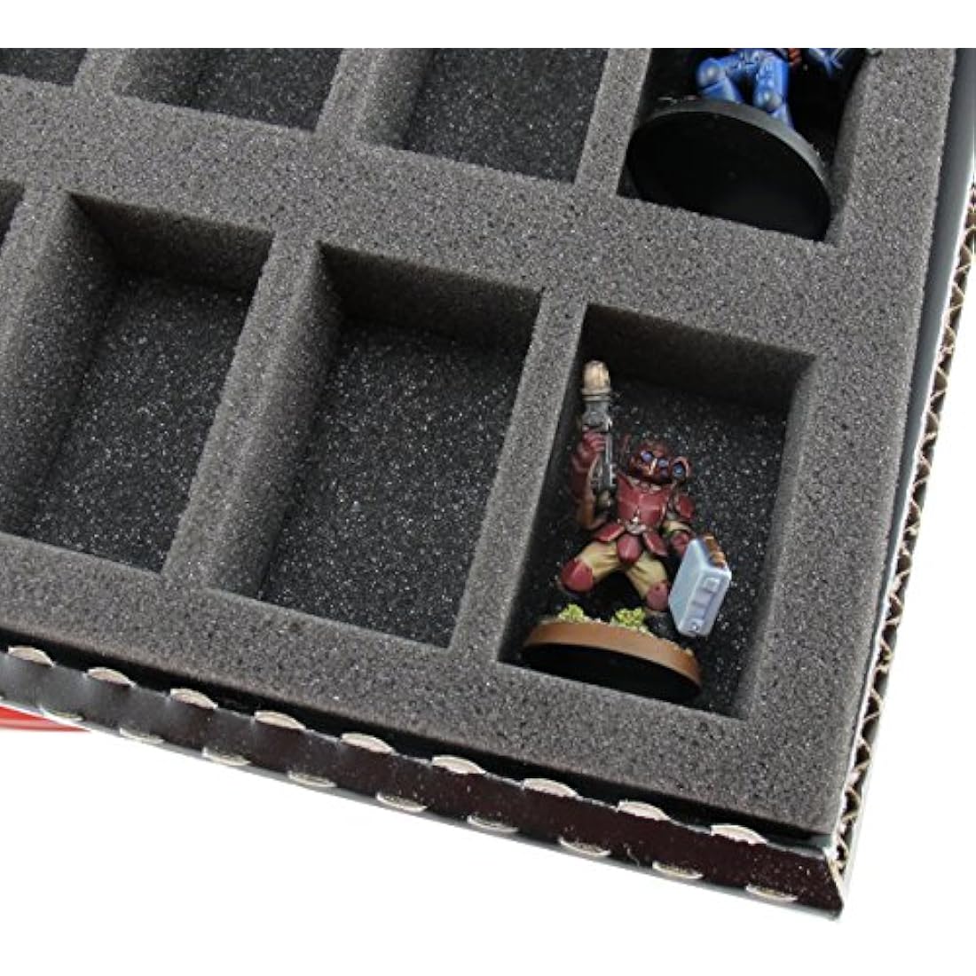 Tabletop Tyrant Defender Figure and Storage Case inc Foam Holds 144 Models (35 mm Standard Infantry)