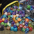 QMAY Polyhedral Dice, Dungeons and Dragons Dice Set 7 Sided Polyhedral DND for MTG RPG Game (20)
