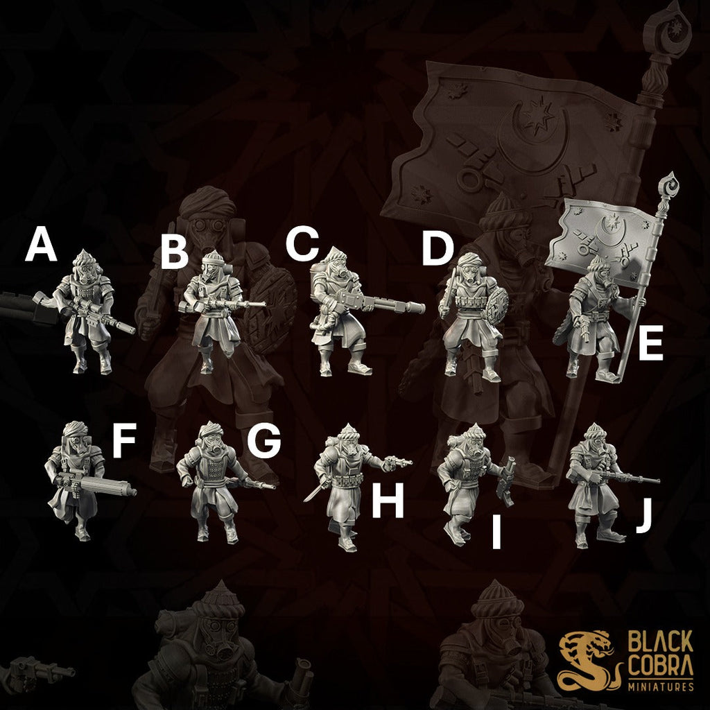 Iron Trencher Miniatures | Trench Grimdark | Black Cobra Miniatures