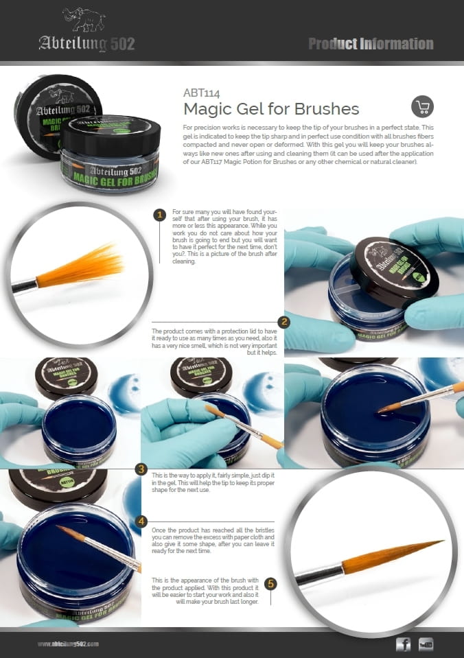 Abteilung 502 - Magic Gel for Brushes ABT114