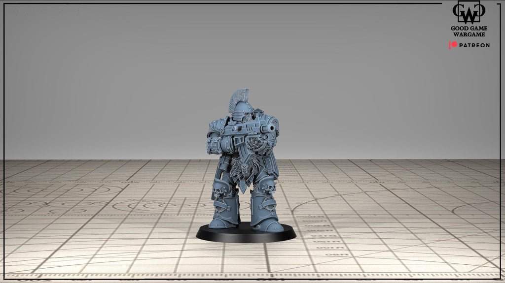 Tonantis Warriors Thunder Warriors SQ Melee Unit by GGW (5 figures supplied) prebuilt