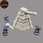 Gun Battery - 28mm Wargaming Scatter Terrain Scenery Tabletop Miniature