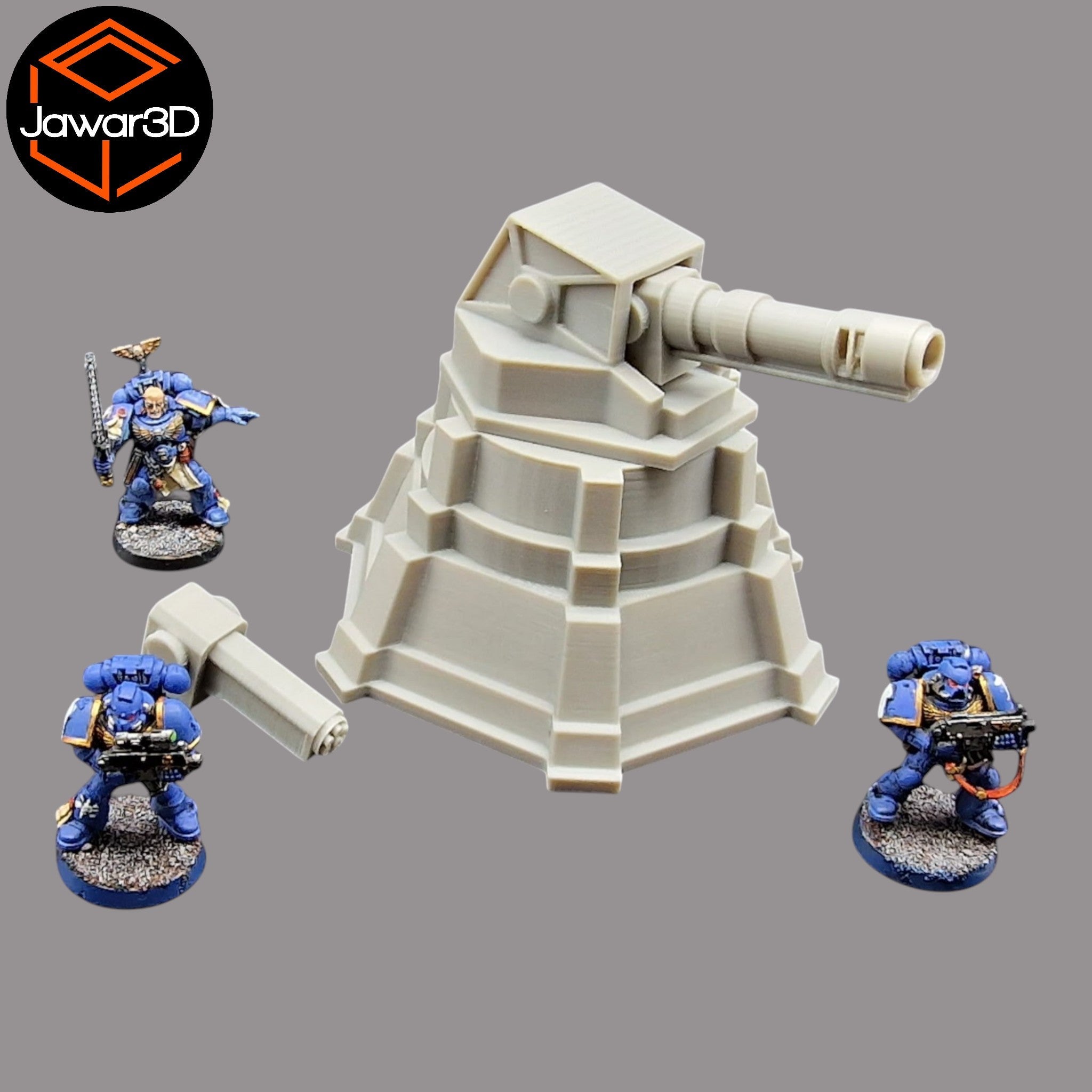 Gun Battery - 28mm Wargaming Scatter Terrain Scenery Tabletop Miniature