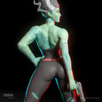 Bride of Frankenstein | Pin-Up Statue Fan Art Miniature Unpainted | Torrida Minis