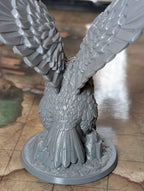 Great Eagle Miniature for Dungeons and Dragons, Pathfinder 2E and TTRPG's.