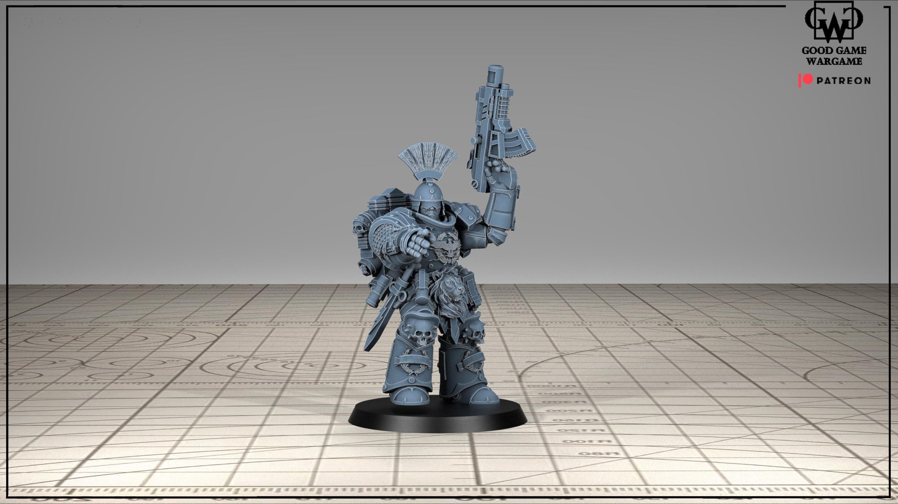 Tonantis Warriors Thunder Warriors SQ Melee Unit by GGW (5 figures supplied) prebuilt