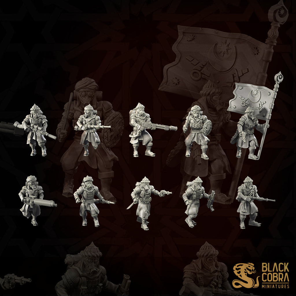Iron Trencher Miniatures | Trench Grimdark | Black Cobra Miniatures