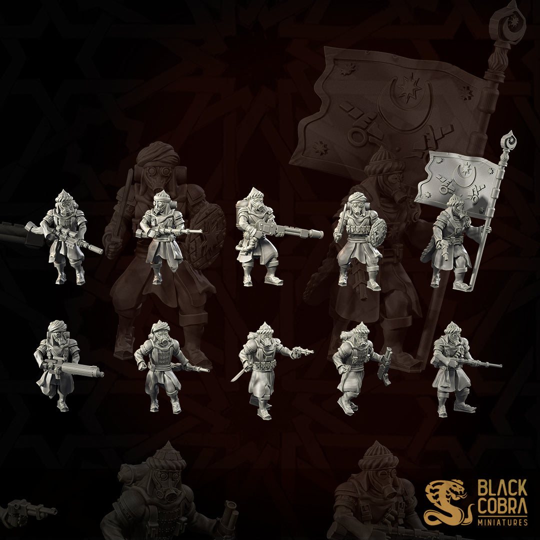 Iron Trencher Miniatures | Trench Grimdark | Black Cobra Miniatures