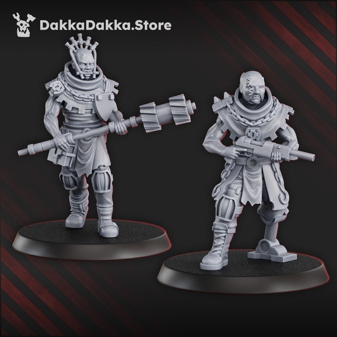 Church Fallen Miniatures | Grimdark Proxy Miniature | DakkaDakka