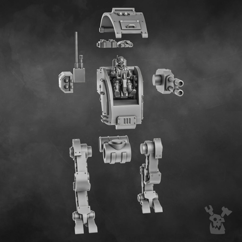 The Ork Slayers Stomper Mech | Imperial Soldiers | DakkaDakka