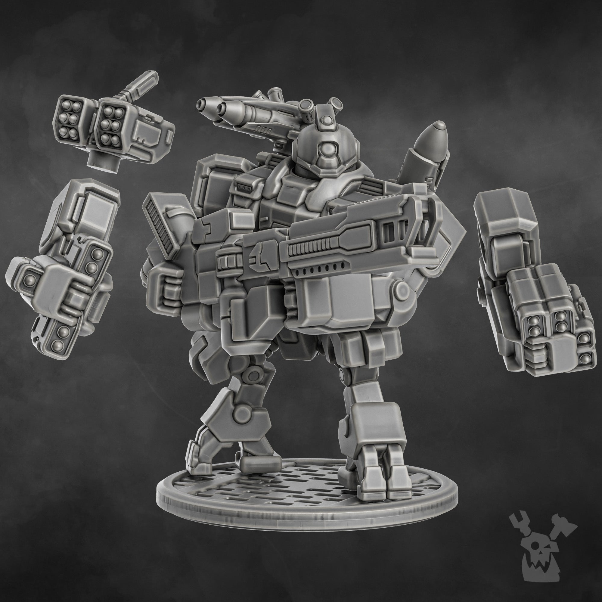 Cloud Hammer QX-1 | Greater Good | DakkaDakka | Sci-Fi Grimdark Wargaming Miniature 28mm 32mm