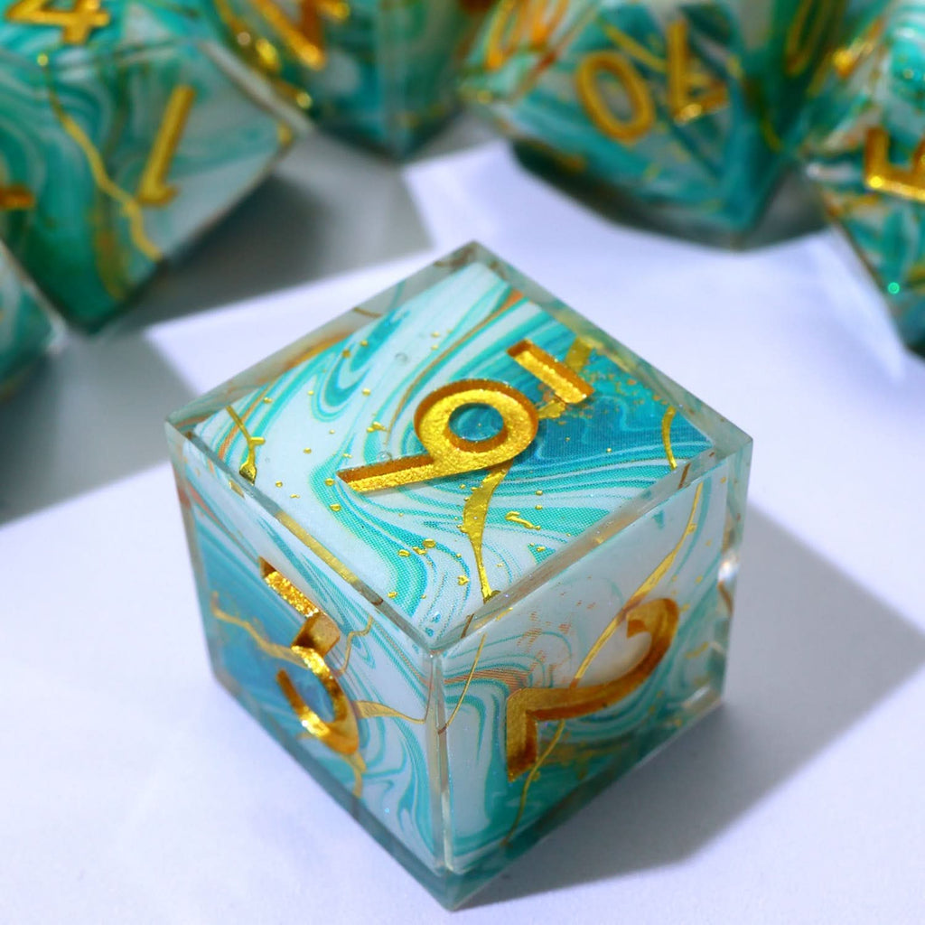 Wavesinger | Art Core Dice | 7 Piece Set