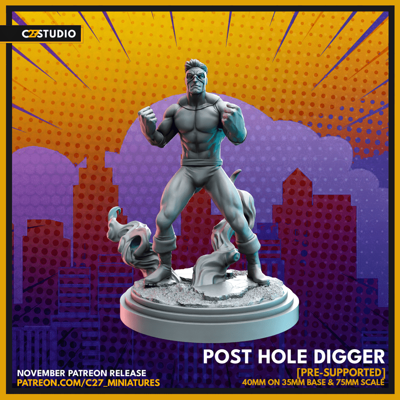 The Wrecking Crew | Super Hero Sci-Fi Miniature | C27 Studio