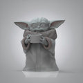 Grogu Baby Yoda Statue Mandalorian Resin Figure Star Wars Display Model 150mm