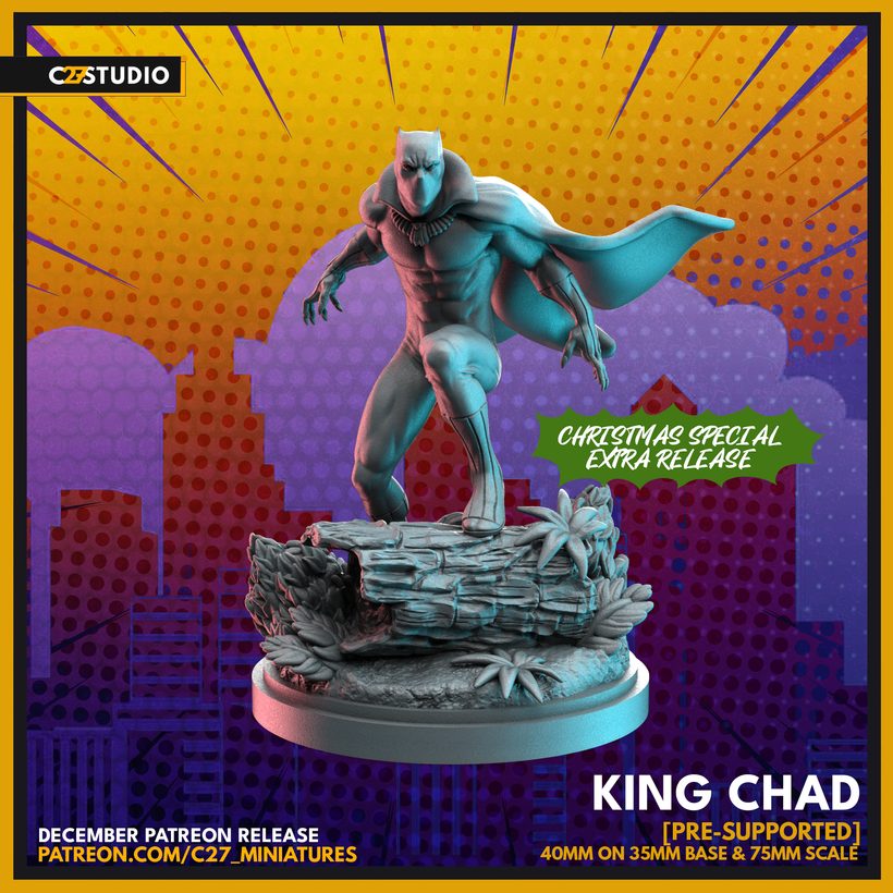 Avengers Team | Super Hero Sci-Fi Miniature | C27 Studio