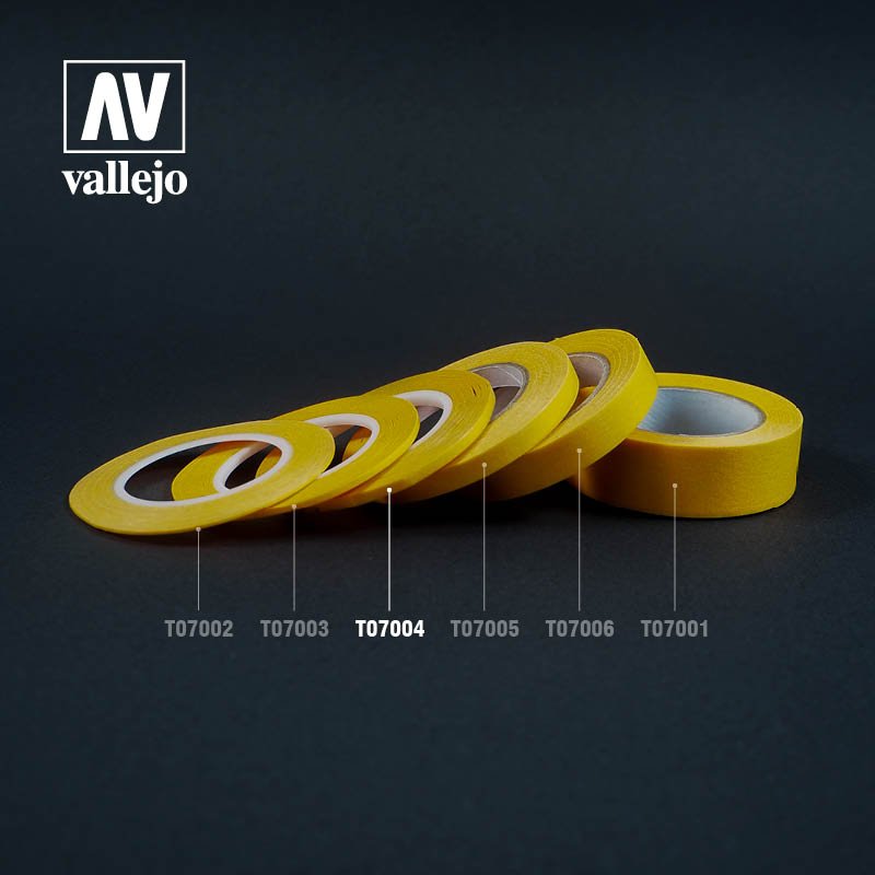Vallejo Precision Masking Tape 3mmx18m Twin Pack