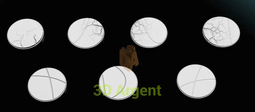 7 Utapau themed - Star Wars Legion compatible 3D Printed Resin BlueWolf Bases