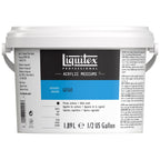 Liquitex Professional Acrylic Medium for Acrylic and Oil Paint, White Gesso Surface Prep, 1.89 L