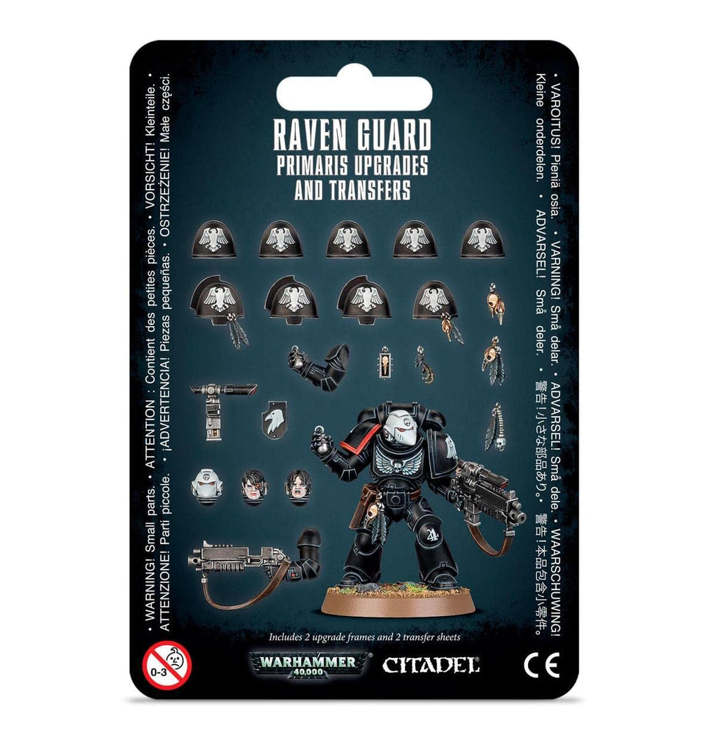 Space Marines: Raven Guard Primaris Upgrades & Transfers