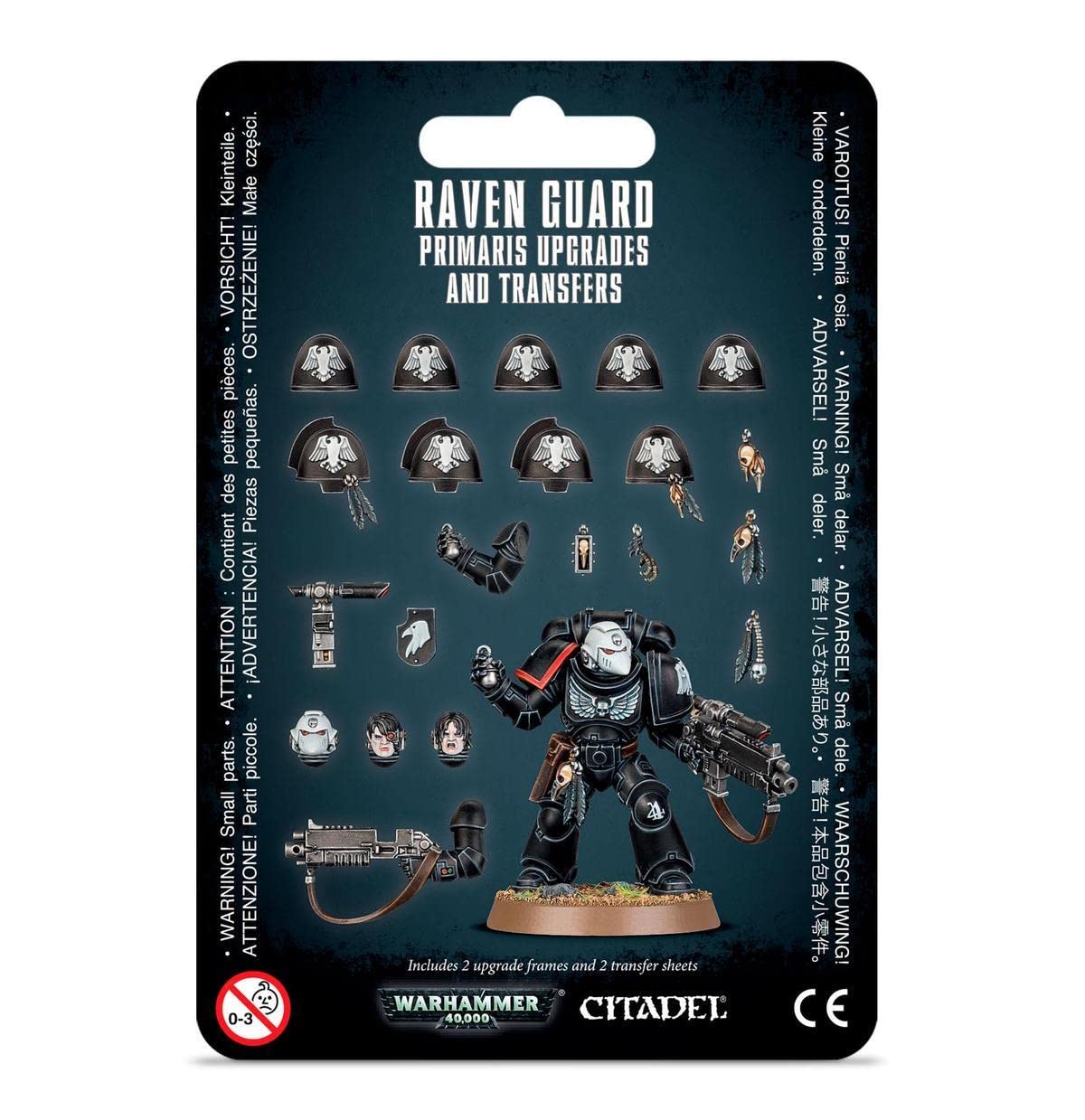 Space Marines: Raven Guard Primaris Upgrades & Transfers