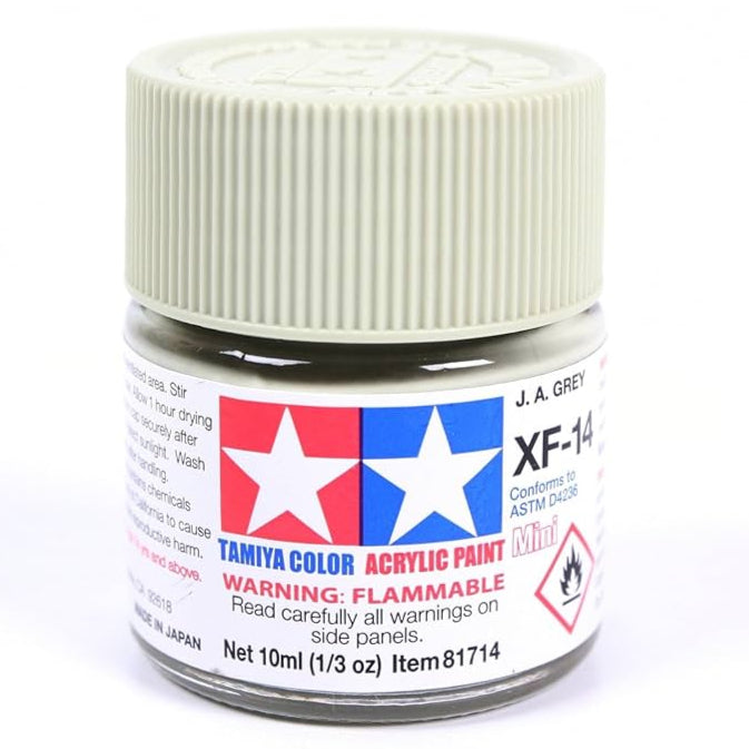 Tamiya Acrylic Paint Mini XF-14 J.A. Grey