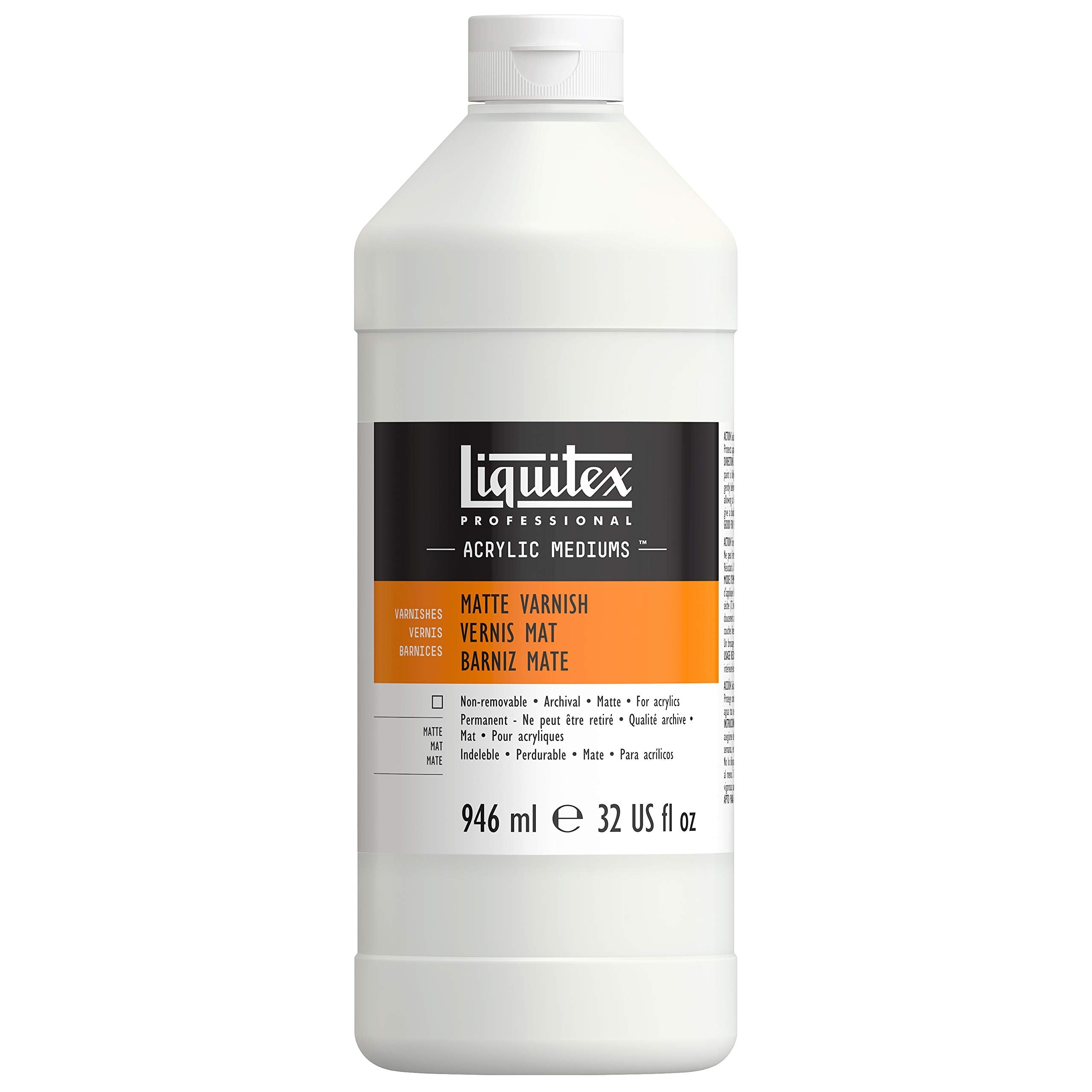 Liquitex Professional Matte Varnish, 946 ml,beige