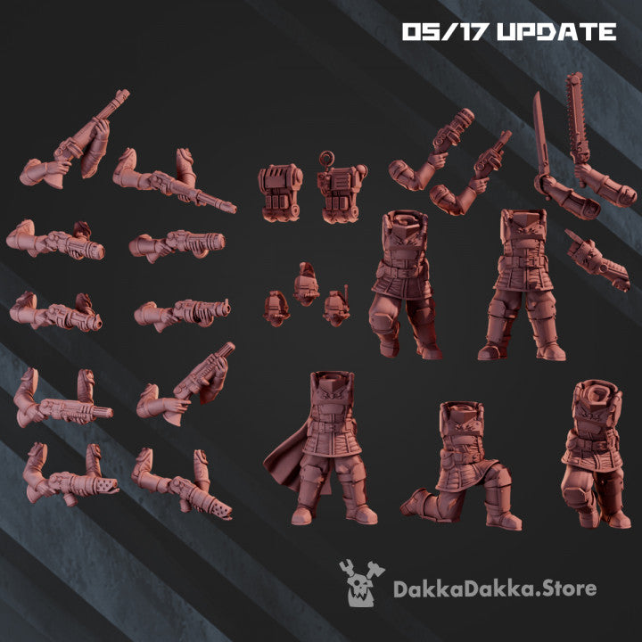 Dawnguard Infantry Squad | Grimdark Miniature | DakkaDakka