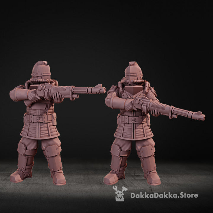 Dawnguard Infantry Squad | Grimdark Miniature | DakkaDakka