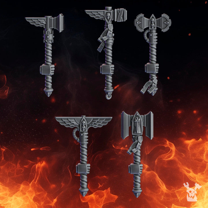 Knight Hammers | Pactum Aeternum | Conversion Bits For 28mm 32mm Sci-fi Space Knights