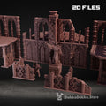 Gothic Terrain Kit | Grimdark Miniature | DakkaDakka