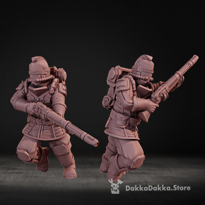 Dawnguard Infantry Squad | Grimdark Miniature | DakkaDakka