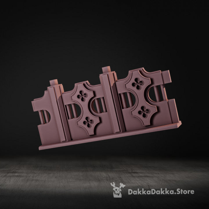 Gothic Terrain Kit | Grimdark Miniature | DakkaDakka