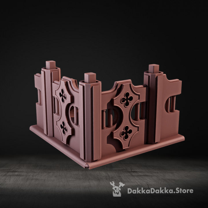 Gothic Terrain Kit | Grimdark Miniature | DakkaDakka