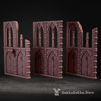 Gothic Terrain Kit | Grimdark Miniature | DakkaDakka