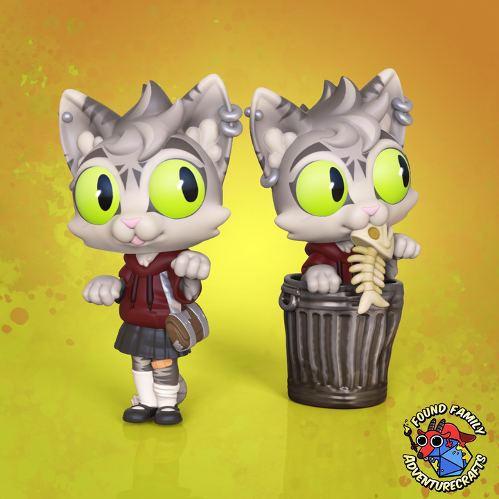 Alley Catgirl Oversized Miniature