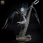 👑 The Carrion King | 12K Resin 100mm Mounted/Wild Monster for D&D 🦅