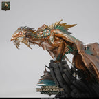 🐉 Bronze Dragon Elder | 12K Resin 100mm Metallic Dragon for D&D ⚡