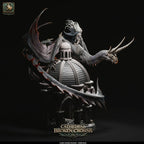 🐉 Cursed Dragon Elder | 12K Resin 100mm Corrupted Dragon for D&D 💀