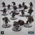⚔️ Pack: Knights of Bahamut | 15-Pack 12K Resin 32mm Holy Order 🛡️