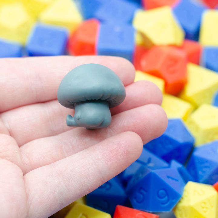 Mushies: Exhausted Little Mushroom Guys Miniatures