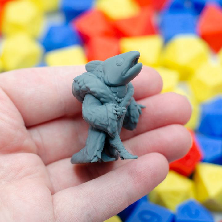 Reverse Mermaid Oversized Miniature