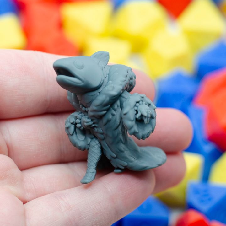 Reverse Mermaid Oversized Miniature