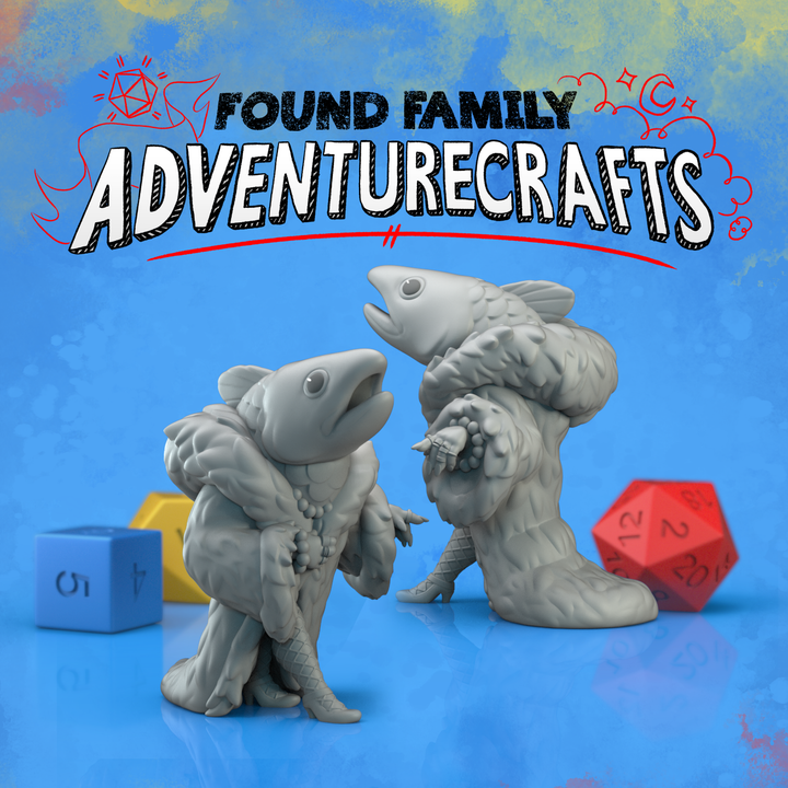 Reverse Mermaid Oversized Miniature
