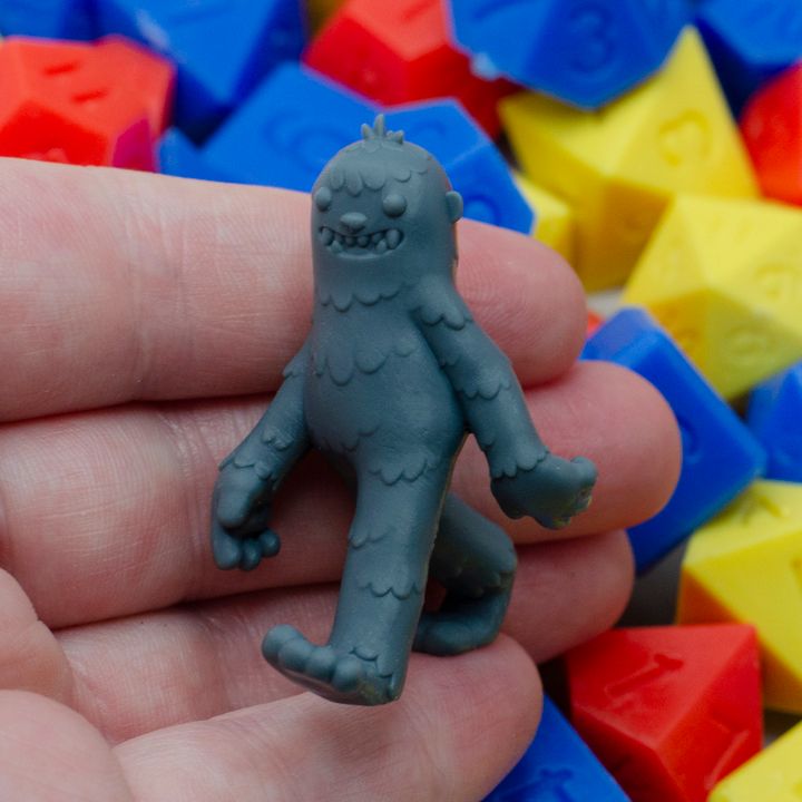 Super Cute Sasquatch Oversized Miniature