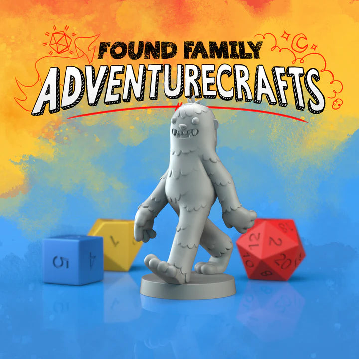 Super Cute Sasquatch Oversized Miniature